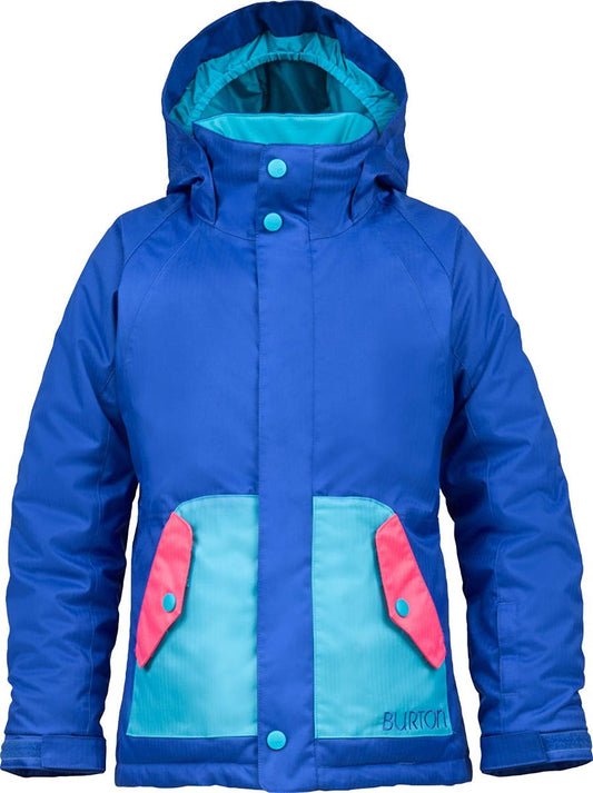 Burton | Girl's Moxie Snowboard Jacket Deja Blue/Hot Streak/Bohemian  | Chaquetas Nieve Niño, Snowboard, Youth | 