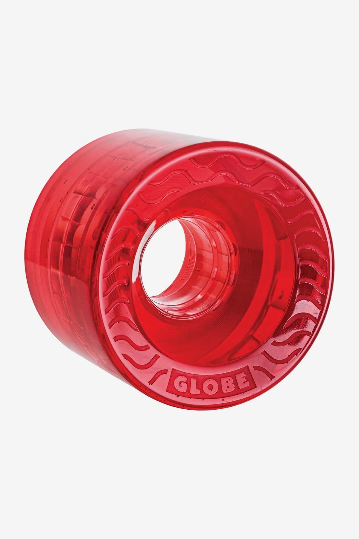 Globe Retro Flex Cruiser Wheel Clear Red 58mm | surfdevils.com