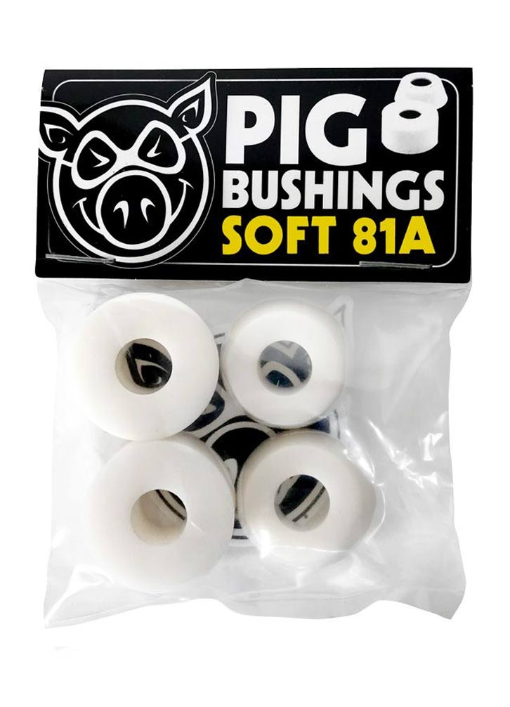 Gomas Pig Bushings Soft 81A | Gomas / Bushings de Skate | Skate Shop | Tablas, Ejes, Ruedas,... | surfdevils.com