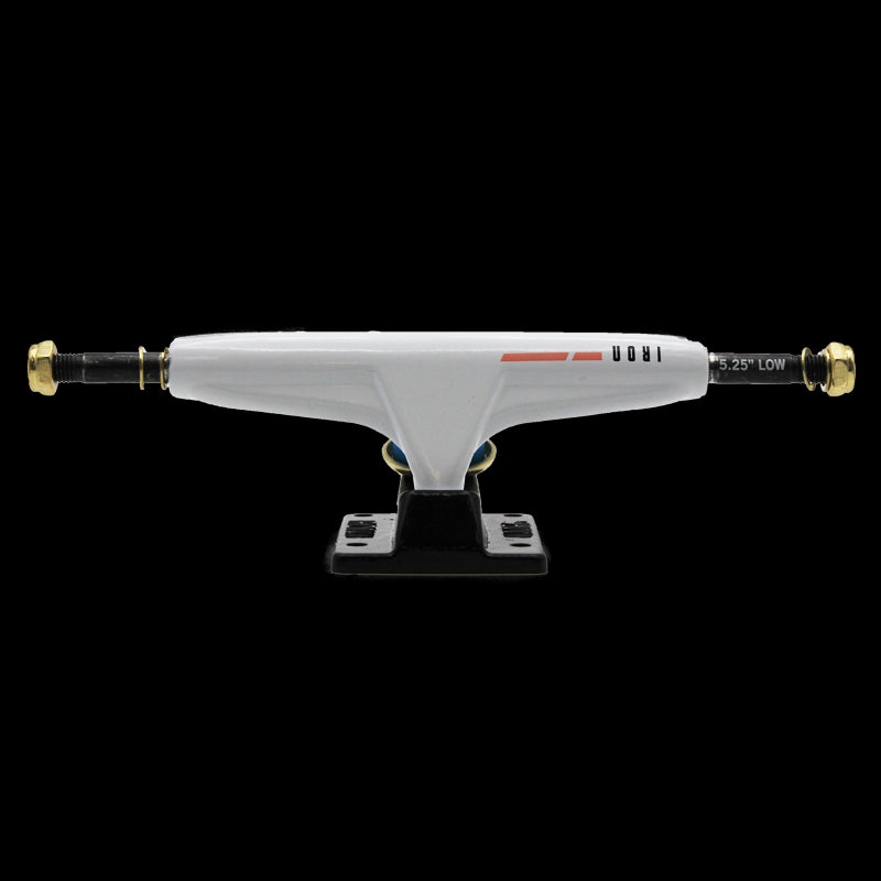 Iron | Iron Trucks 5.25" Low White  | Ejes, Skate, Unisex | 