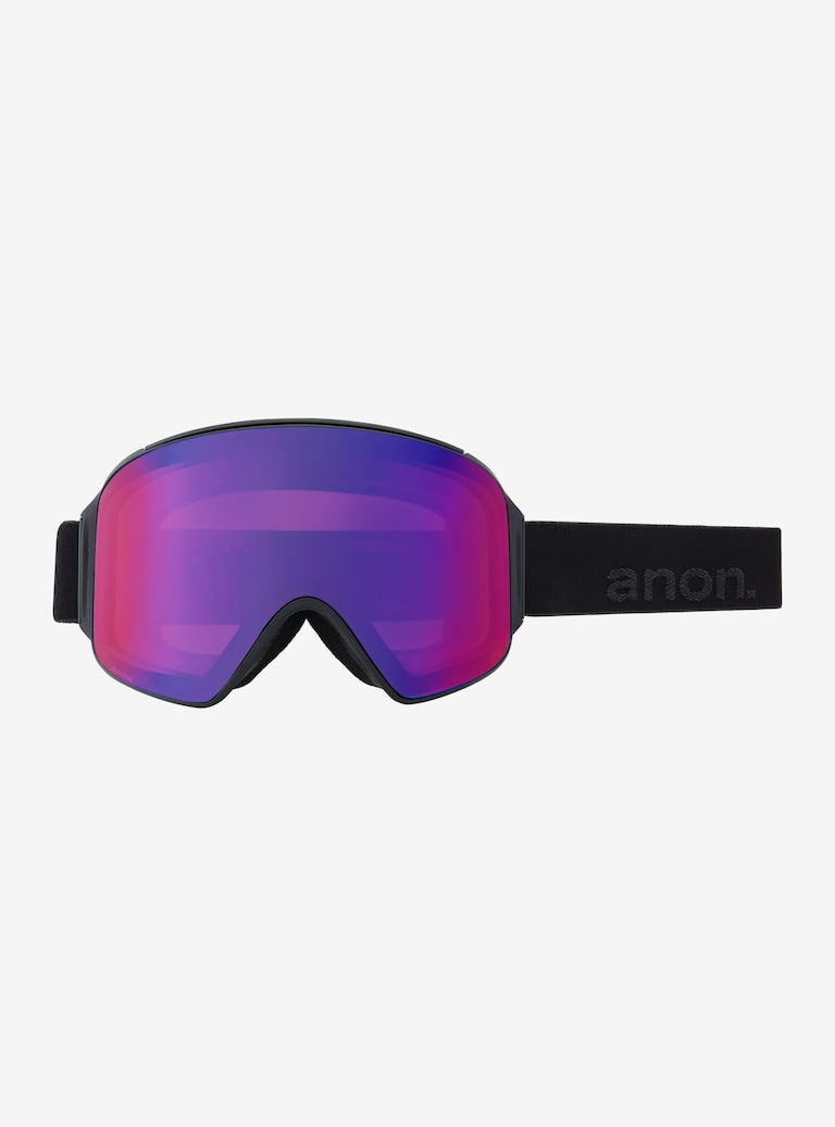 Anon | M4 Cylindrical  Snapback Goggles + Bonus Lens + MFI Smoke  | Goggles, Men, Snowboard, Unisex | 