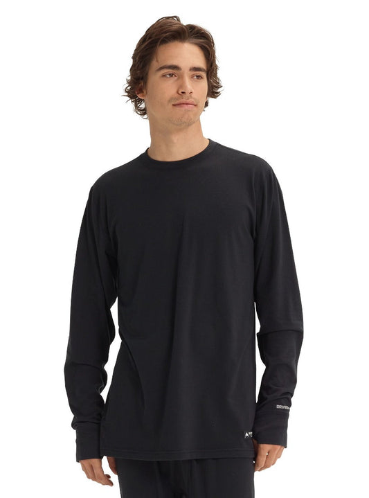 Burton | Men's Burton Midweight Crew True Black  | Men, Ropa Termica, Snowboard | 