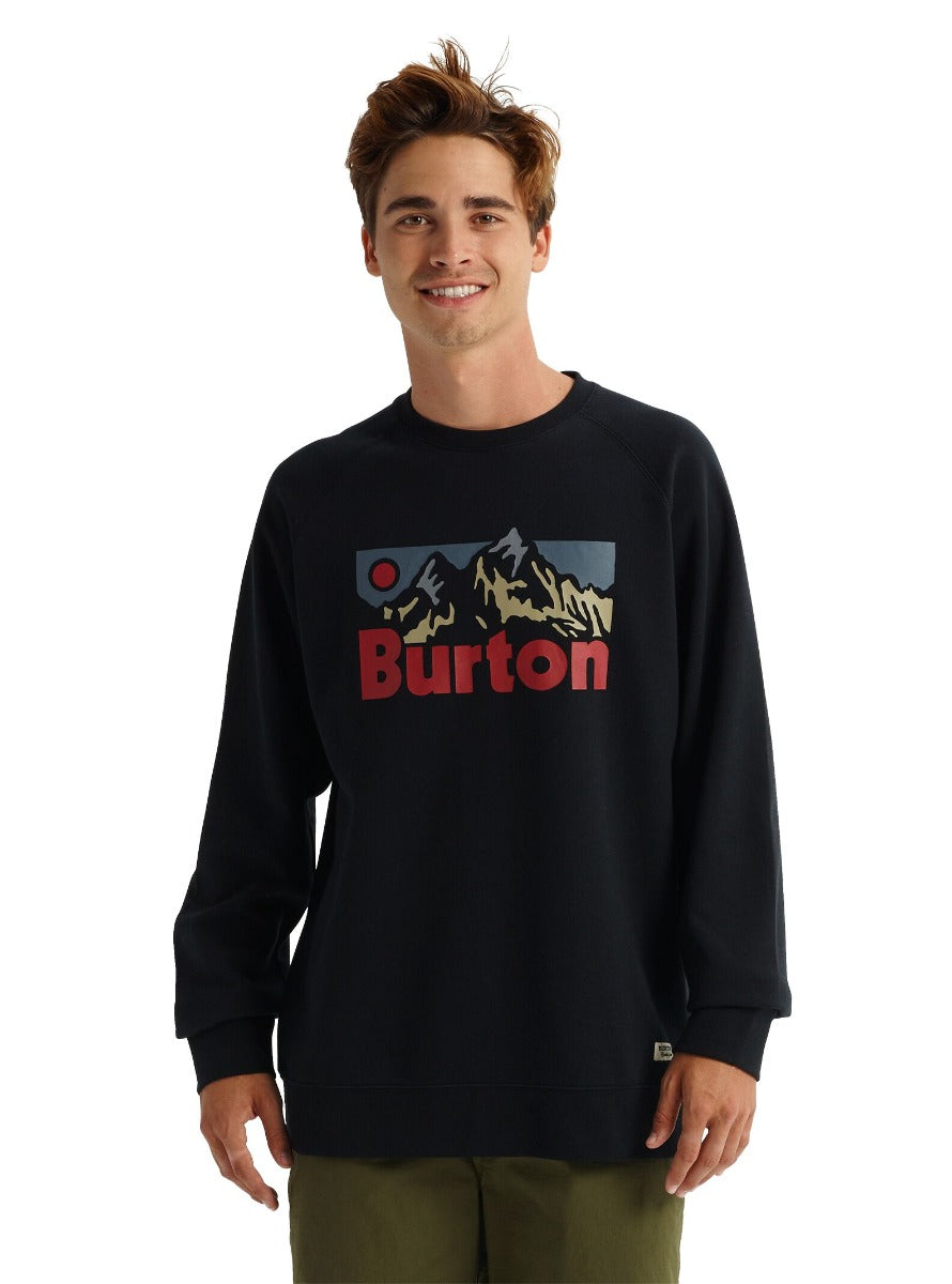 Men's Burton Vista Crew True Black | surfdevils.com