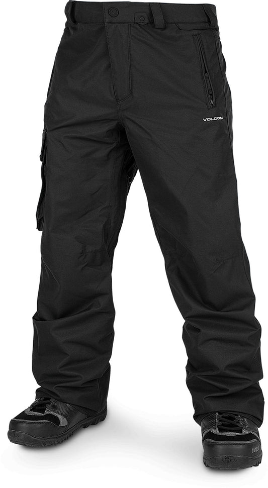 Volcom | Men's Ventral Snowboard Pant Black  | Men, Pantalones Nieve Hombre, Snowboard, Unisex | 