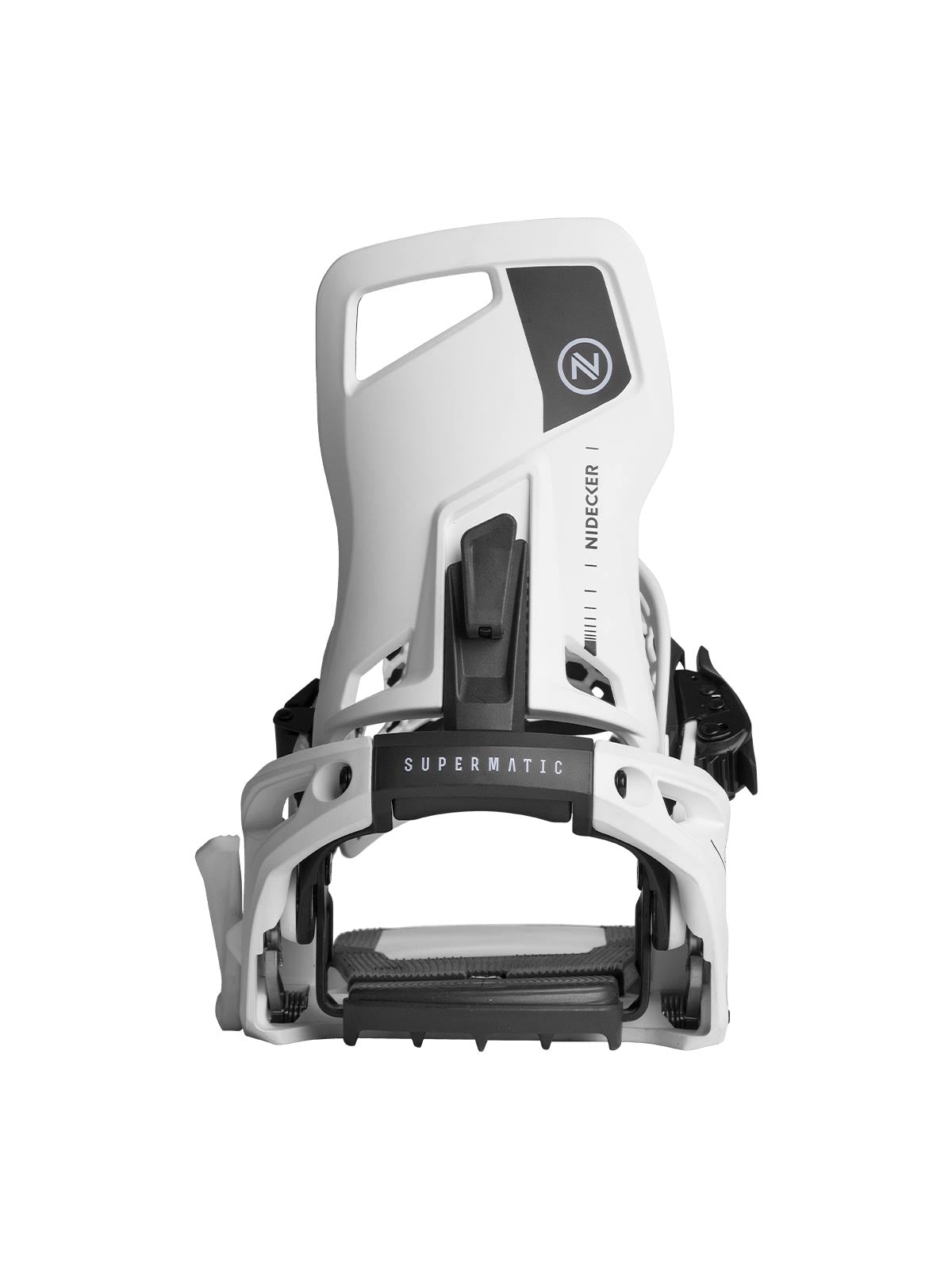 Fijaciones snowboard Nidecker Supermatic White Bindings 2024