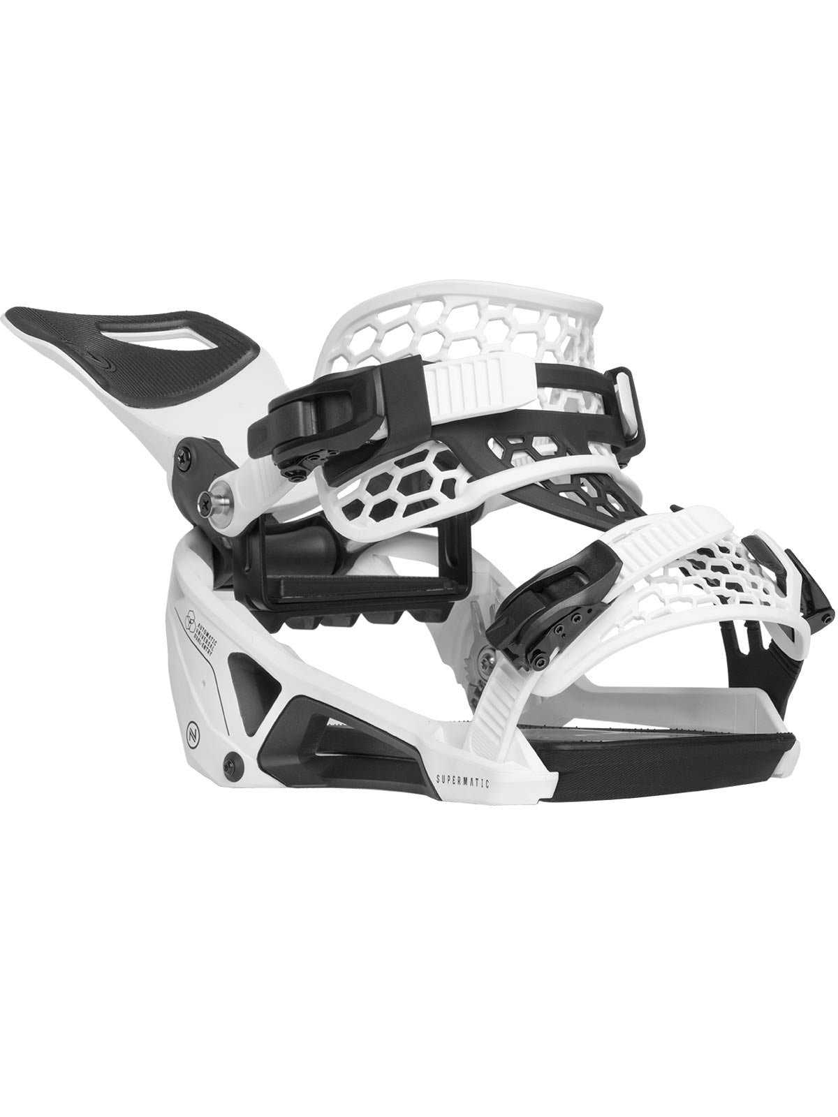 Fijaciones snowboard Nidecker Supermatic White Bindings 2024