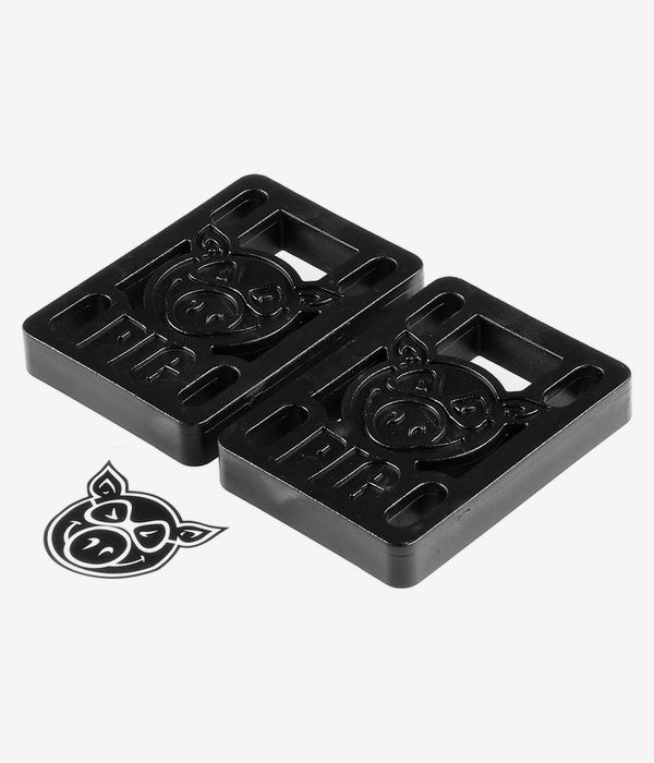 Pig | Pig 1/2" Riser Pad Black  | Skate, Skate rinsers, Unisex | 