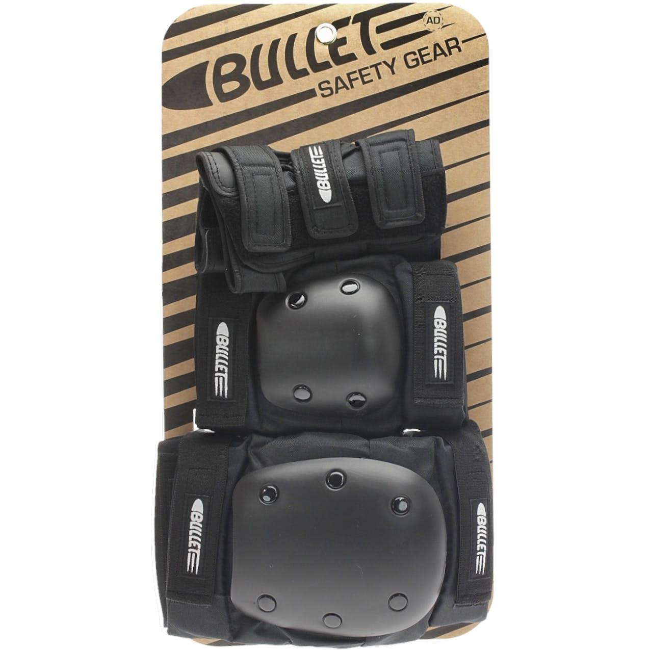 Bullet | Protecciones Skate Bullet Set Junior Black  | Protecciones, Skate, Unisex | 