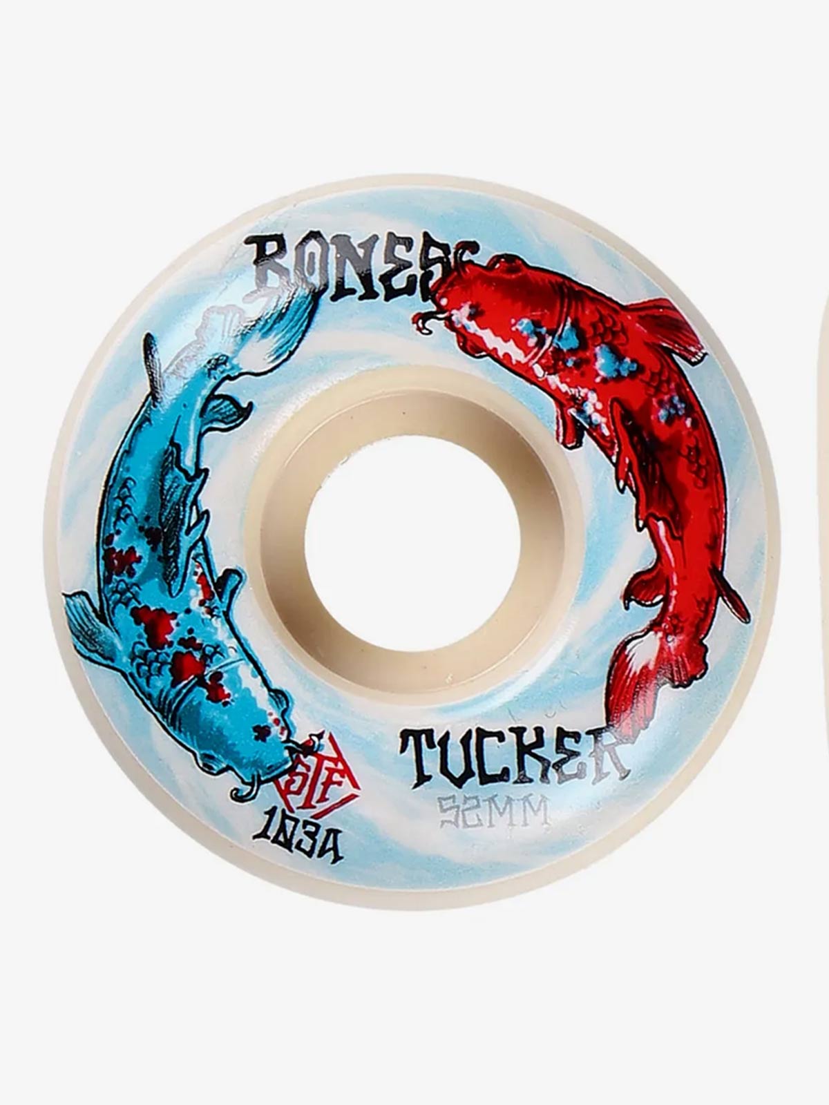 Ruedas de skate Bones STF Pro series Tucker Big Fish V1 103A 