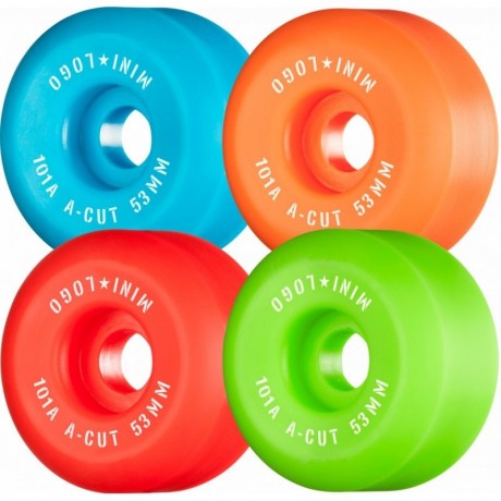 Mini Logo | Ruedas minilogo Assorted 53 mm 101A  | Ruedas, Skate, Unisex | 