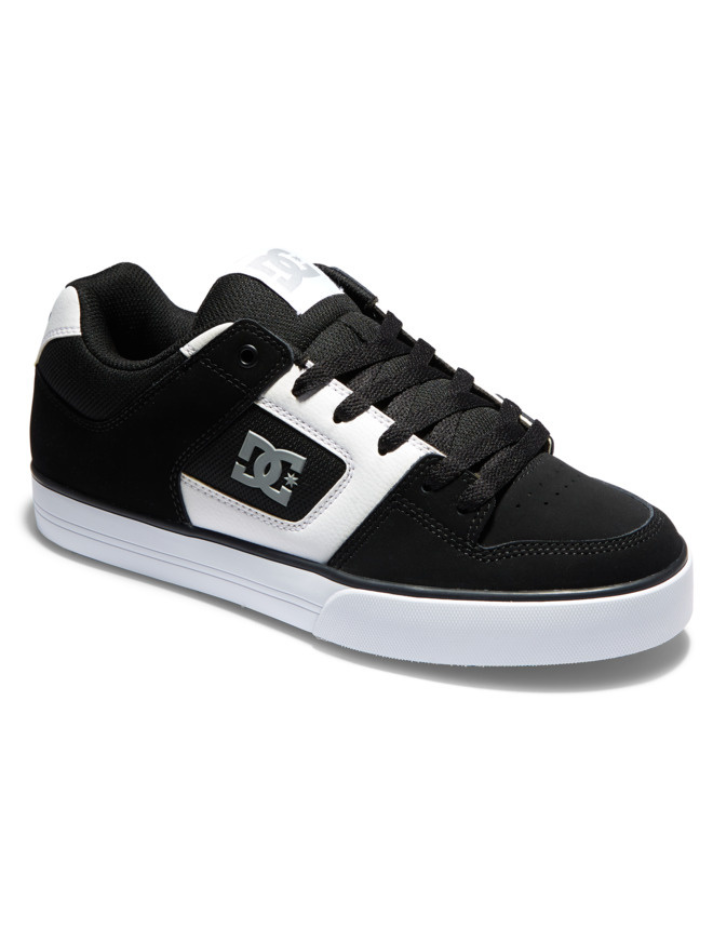 DC Pure Black / White / Gum Sneaker