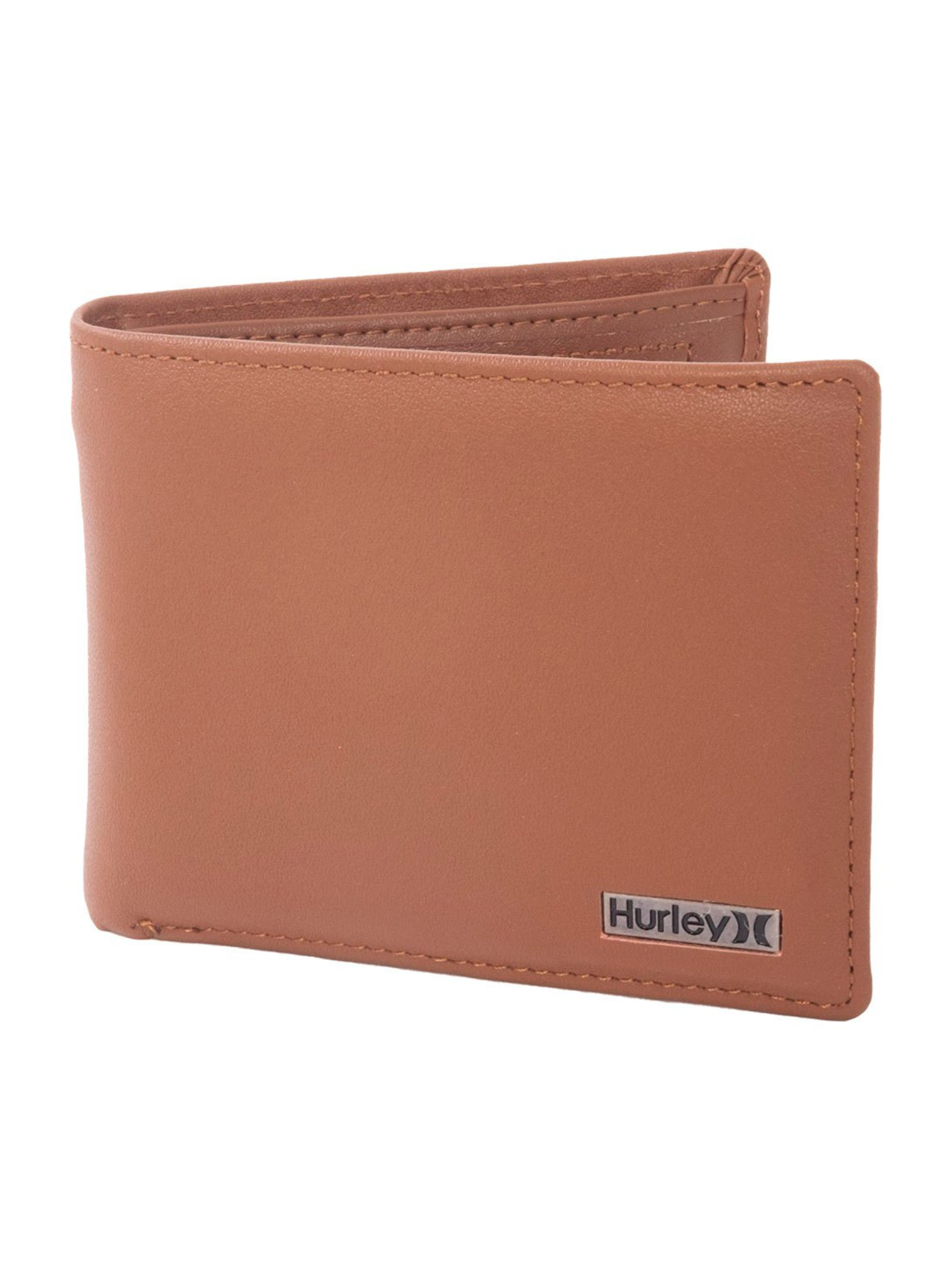 Hurley Cartera One & Only Leather Tan | Carteras | surfdevils.com