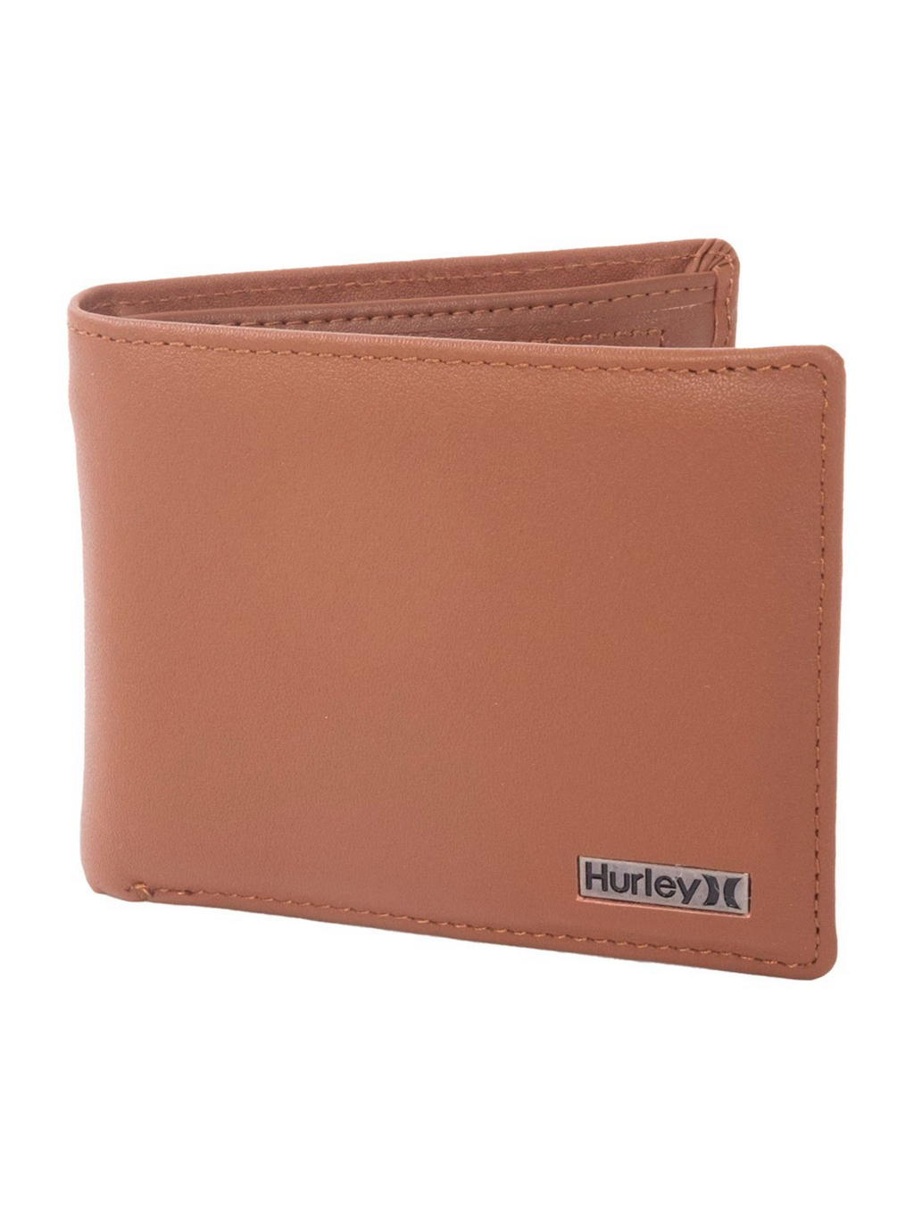Hurley Geldbörse One &amp; Only Leder Hellbraun