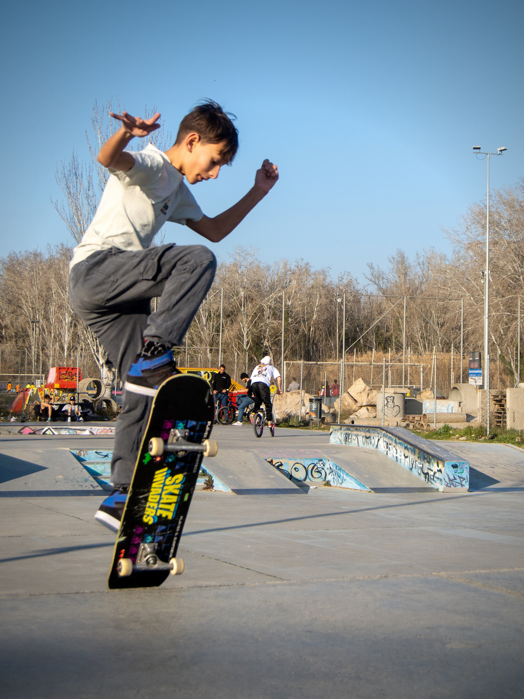 Invaders Eina x Surfdevils Collab Skate-Deck