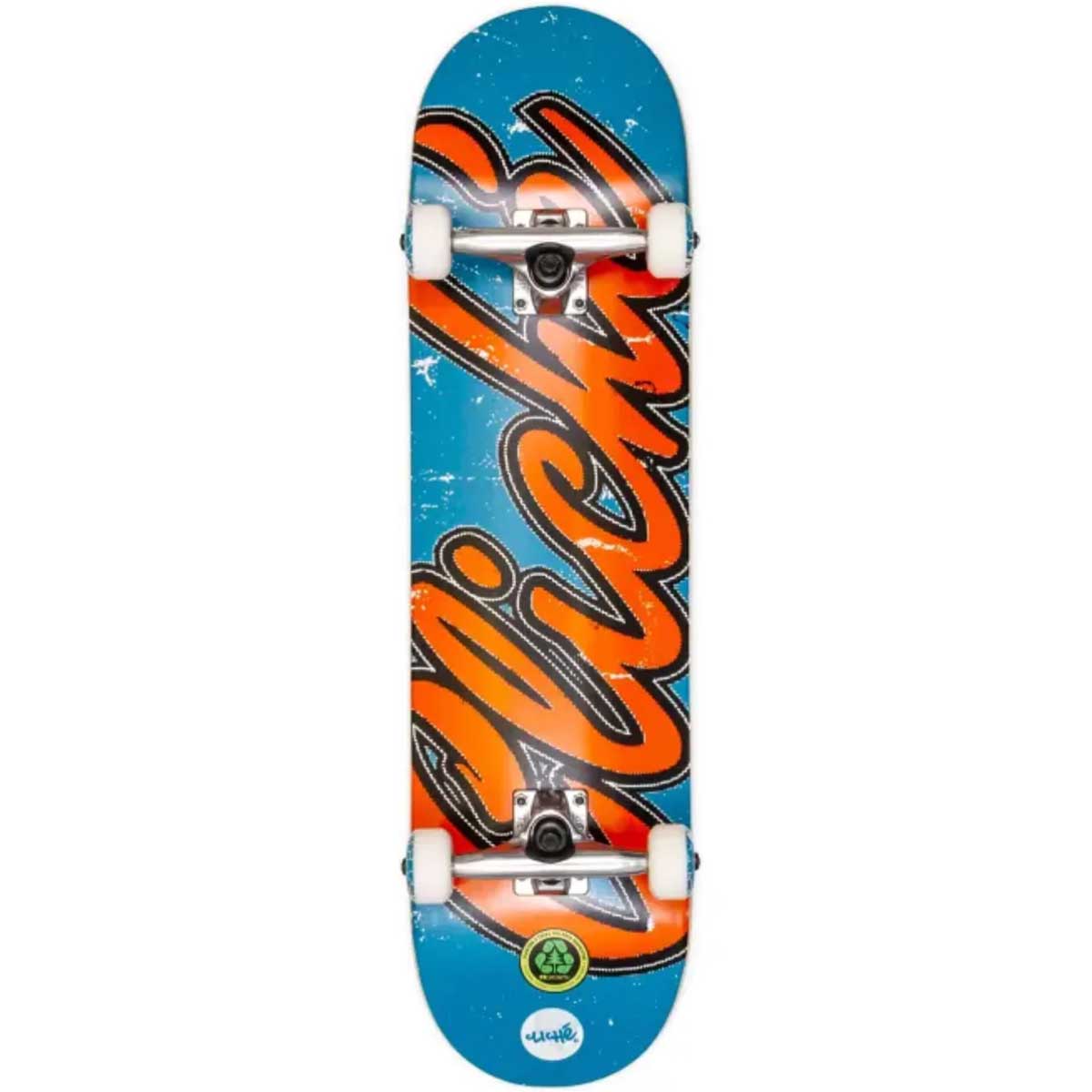 Cliche | Skate completo Cliche Skateboards Old Logo Blue/Orange 8"  | Skate, Skates completos, Unisex | 