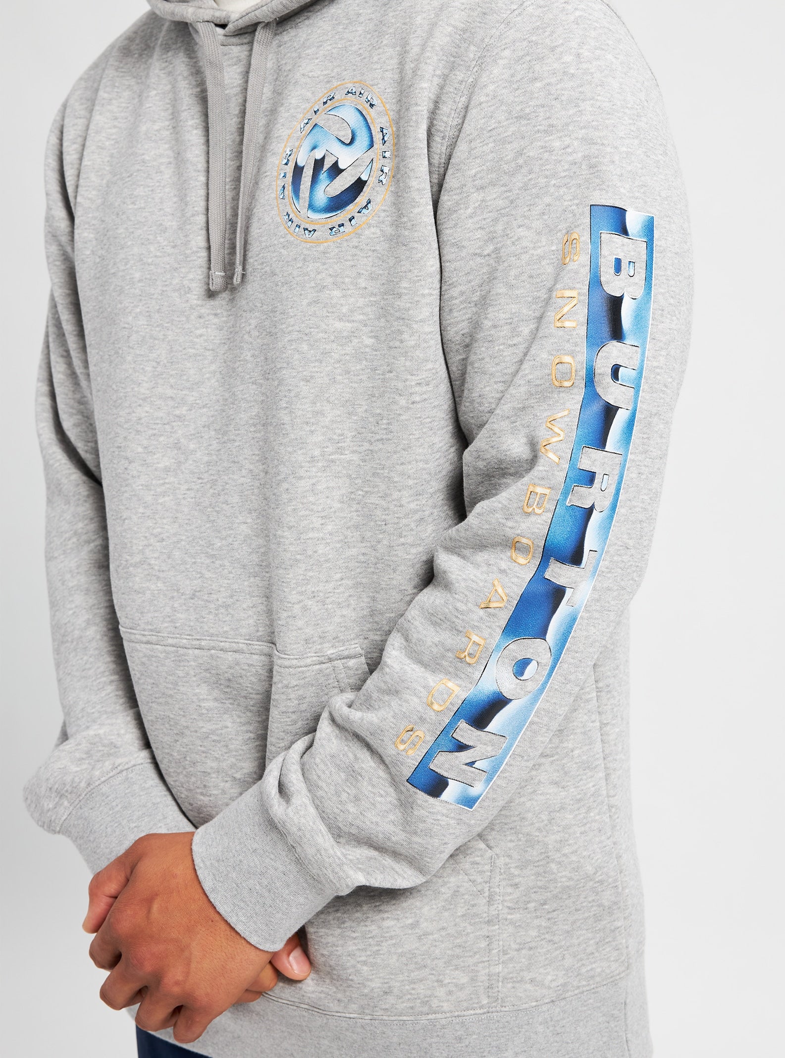 Burton | Sudadera Burton Staniford Pullover Fleece Gray Heather  | Men, Ropa, Sudaderas con capucha | 