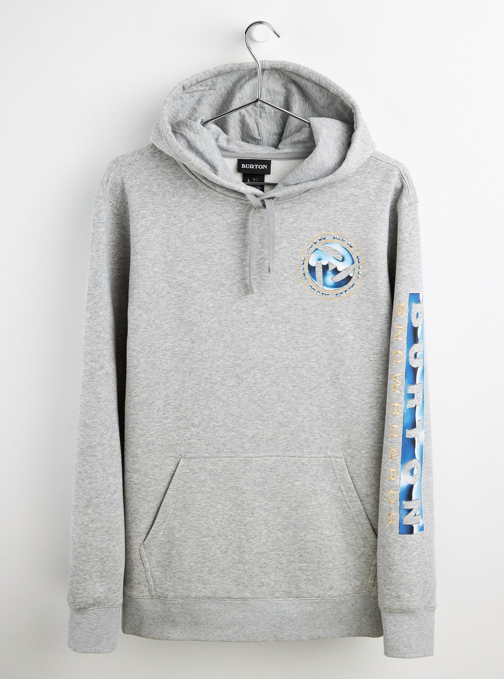 Burton | Sudadera Burton Staniford Pullover Fleece Gray Heather  | Men, Ropa, Sudaderas con capucha | 