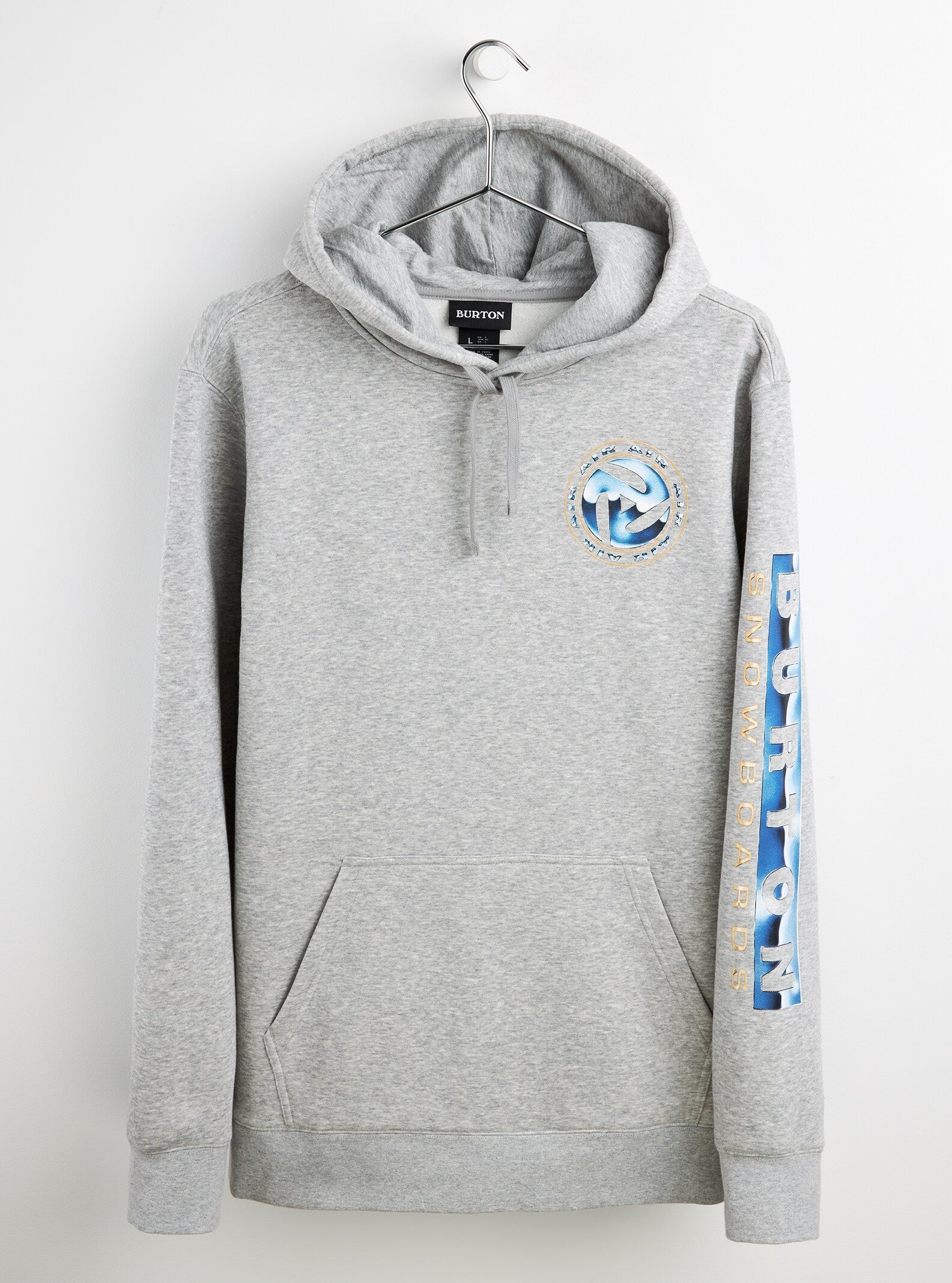 Burton | Sudadera Burton Staniford Pullover Fleece Gray Heather  | Men, Ropa, Sudaderas con capucha | 