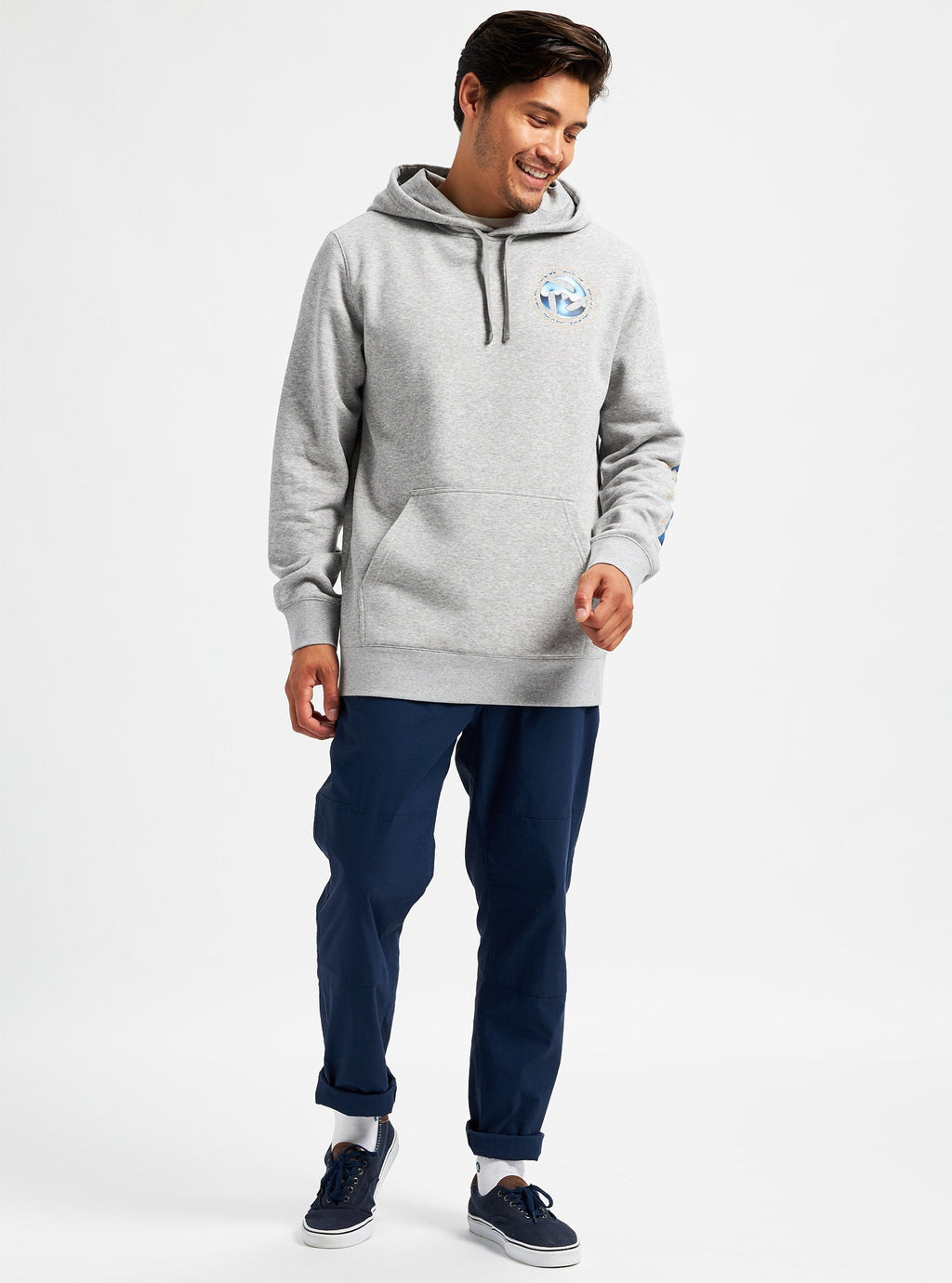 Burton | Sudadera Burton Staniford Pullover Fleece Gray Heather  | Men, Ropa, Sudaderas con capucha | 