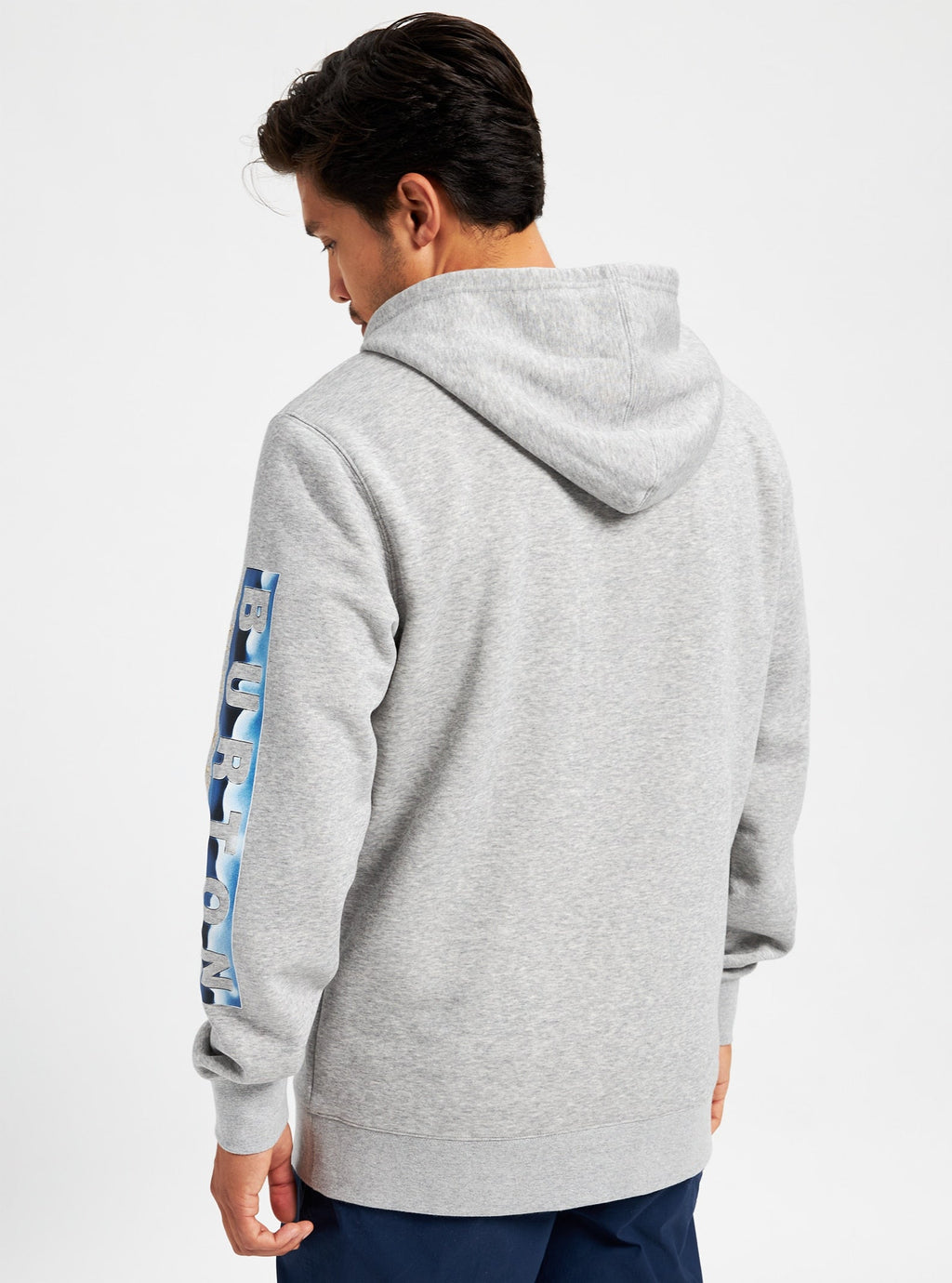 Burton | Sudadera Burton Staniford Pullover Fleece Gray Heather  | Men, Ropa, Sudaderas con capucha | 