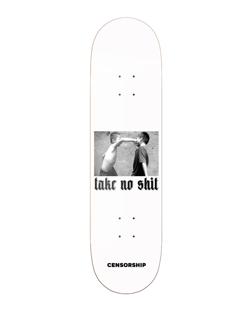 Take No Shit 8,5" Skatedeck | Meistverkaufte Produkte | Neue Produkte | Neueste Produkte | surfdevils.com