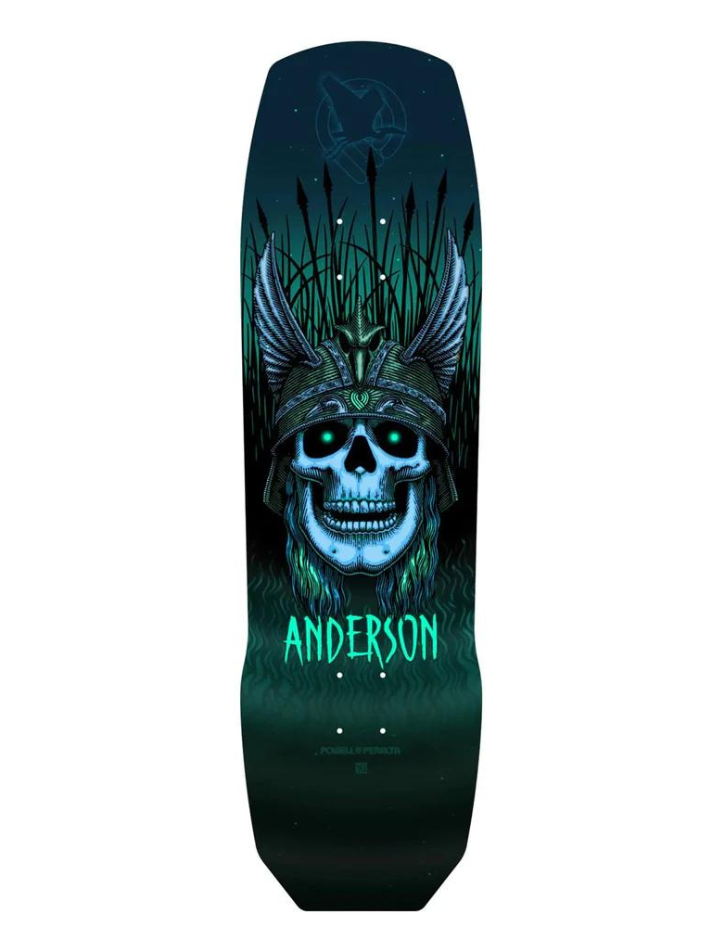 Powell Peralta Pro Andy Anderson Heron 7-Ply Skate Deck - 9.13 x 32.8