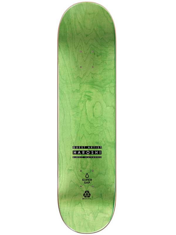 Almost | Tabla skate Almost Yuri Haroshi Creature Super Sap R7  | Skate, Tablas de skate, Unisex | 