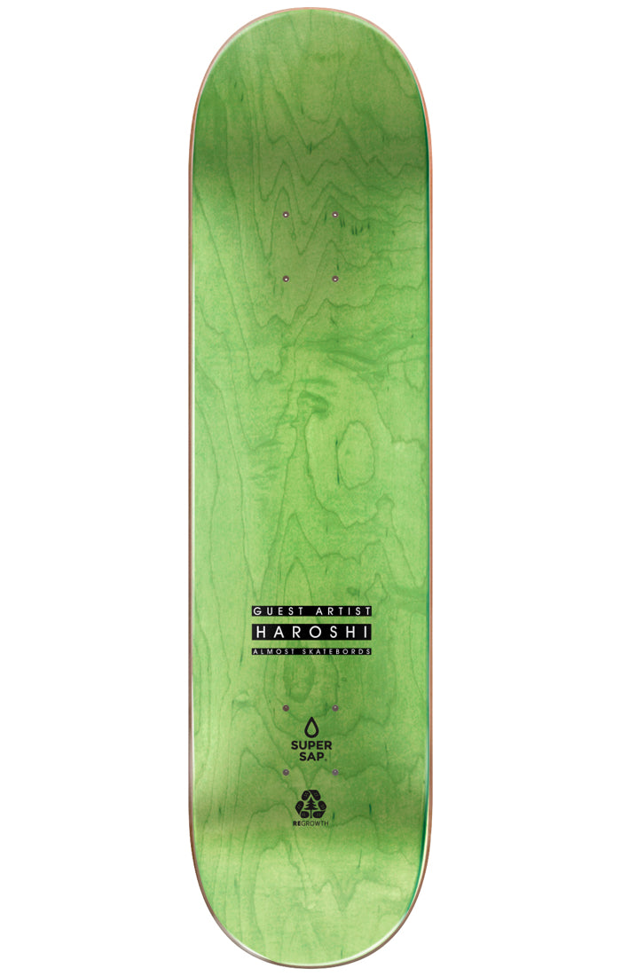 Bowerbank Haroshi Creature Super Sap R7 Skateboard-Deck – 20,3 cm | Fast Skateboards | Meistverkaufte Produkte | Neue Produkte | Neueste Produkte | surfdevils.com