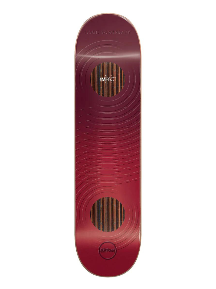 Skateboards Nearly Bowerbank Raised Rings Impact 8.25"