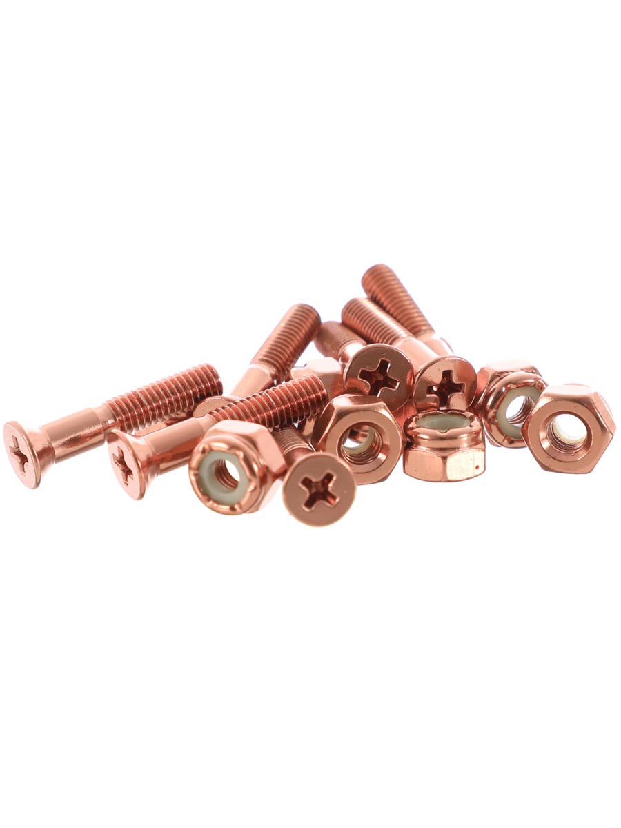 Tornillos de Skate Pig Bolts Copper Phillips 1"