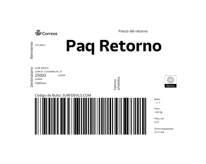 Return label (EU)