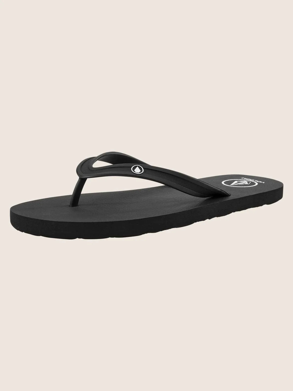 Sandales noires solides Rocker 2 | Boutique Volcom | Chaussure | Collection_Zalando | Des tongs | Nouveaux produits | Produits les plus récents | Produits les plus vendus | surfdevils.com
