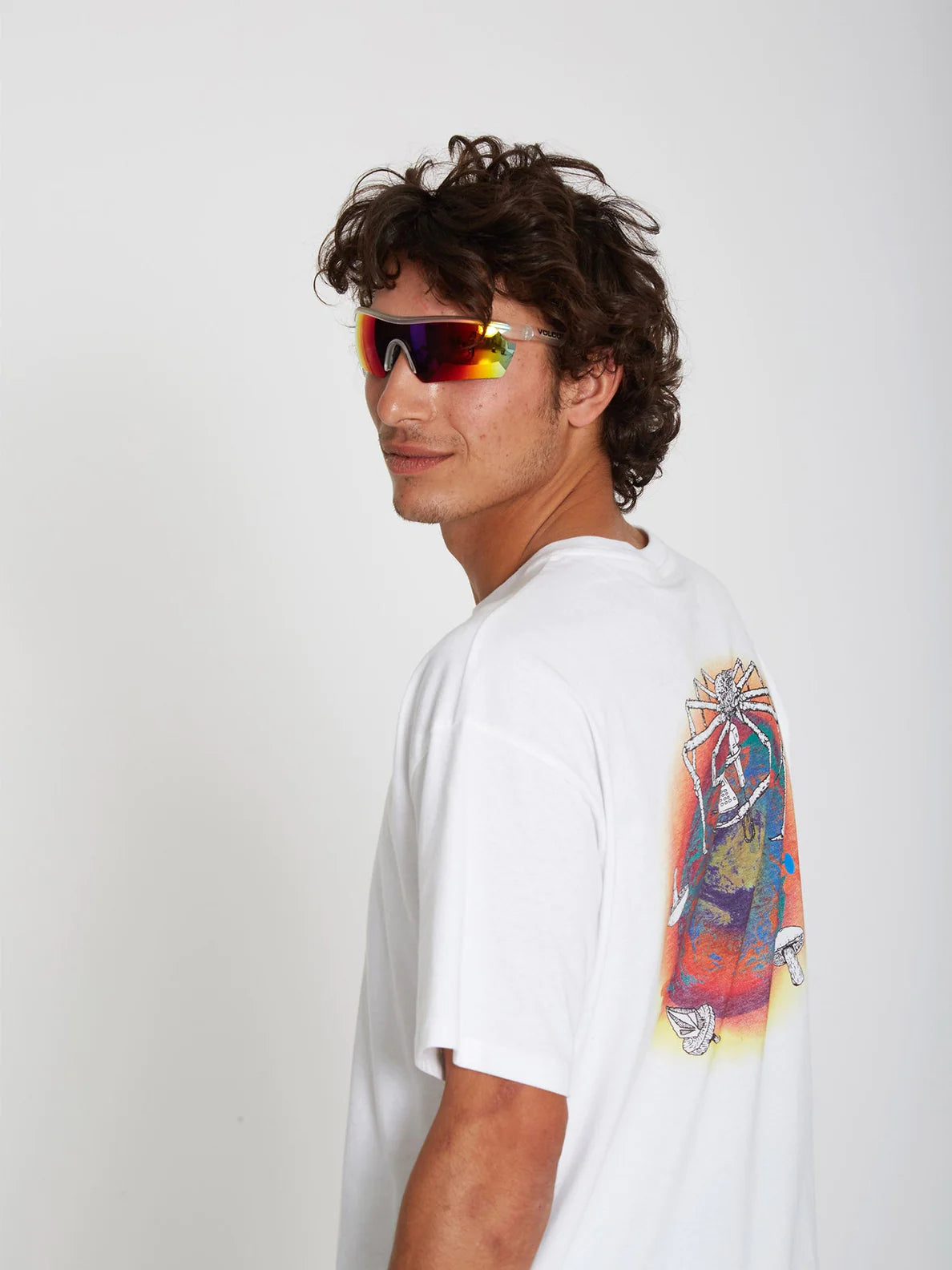 Camiseta Volcom Chrissie Abbott x French 2 White