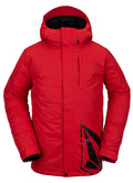Volcom | Volcom 17Forty Insulated Jacket Red  | Chaquetas Nieve Hombre, Men, Snowboard, Unisex | 