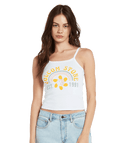 Volcom | Volcom 1991 Strappy Tank White  | Camisetas, Camisetas sin mangas, Ropa, Women | 