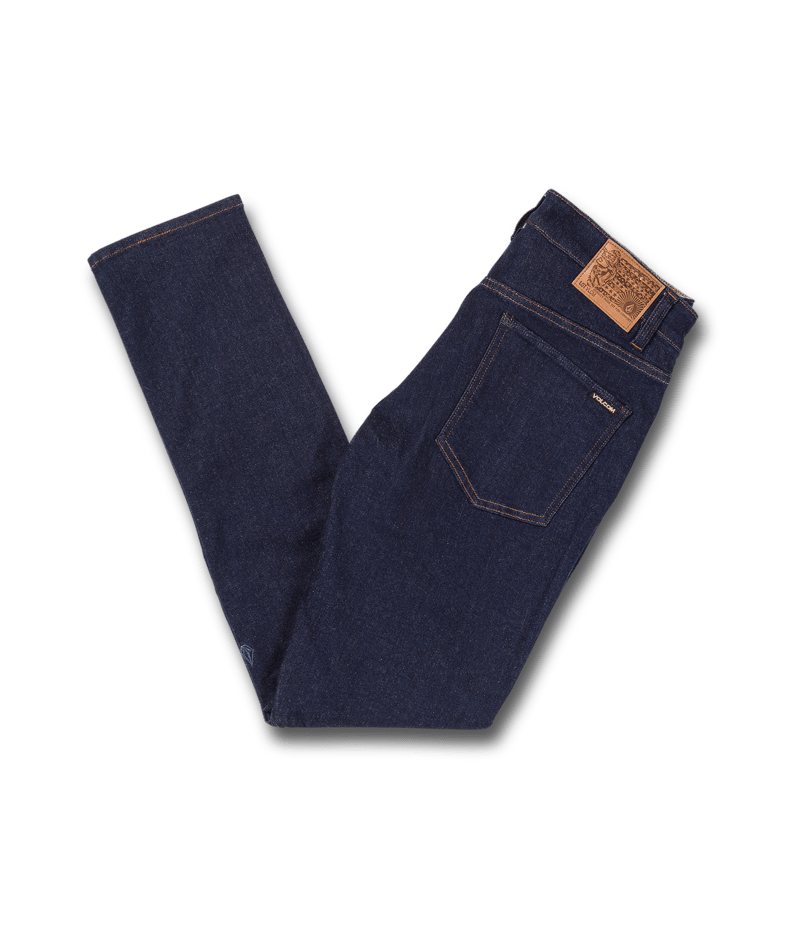 Volcom | Volcom 2 X Vorta Tapered Denim Distilled Rinse  | Men, Pantalones, Ropa, Tejanos, Unisex | 