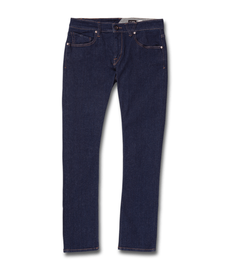Volcom | Volcom 2 X Vorta Tapered Denim Distilled Rinse  | Men, Pantalones, Ropa, Tejanos, Unisex | 