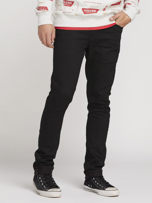 Best selling products | Volcom | Volcom 2X4 denim - Black on Black  | Men, Pantalones, Ropa, Tejanos, Unisex | 