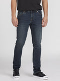 Volcom | Volcom 2x4 Denim Medium Blue Wash  | Men, Pantalones, Ropa, Tejanos, Unisex | 