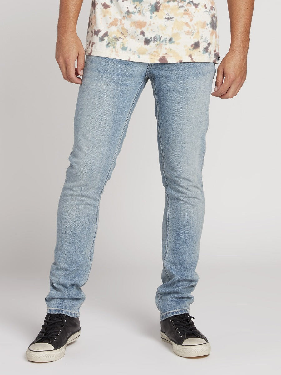 Volcom | Volcom 2x4 Denim Wide Goods Light  | Men, Pantalones, Ropa, Tejanos, Unisex | 