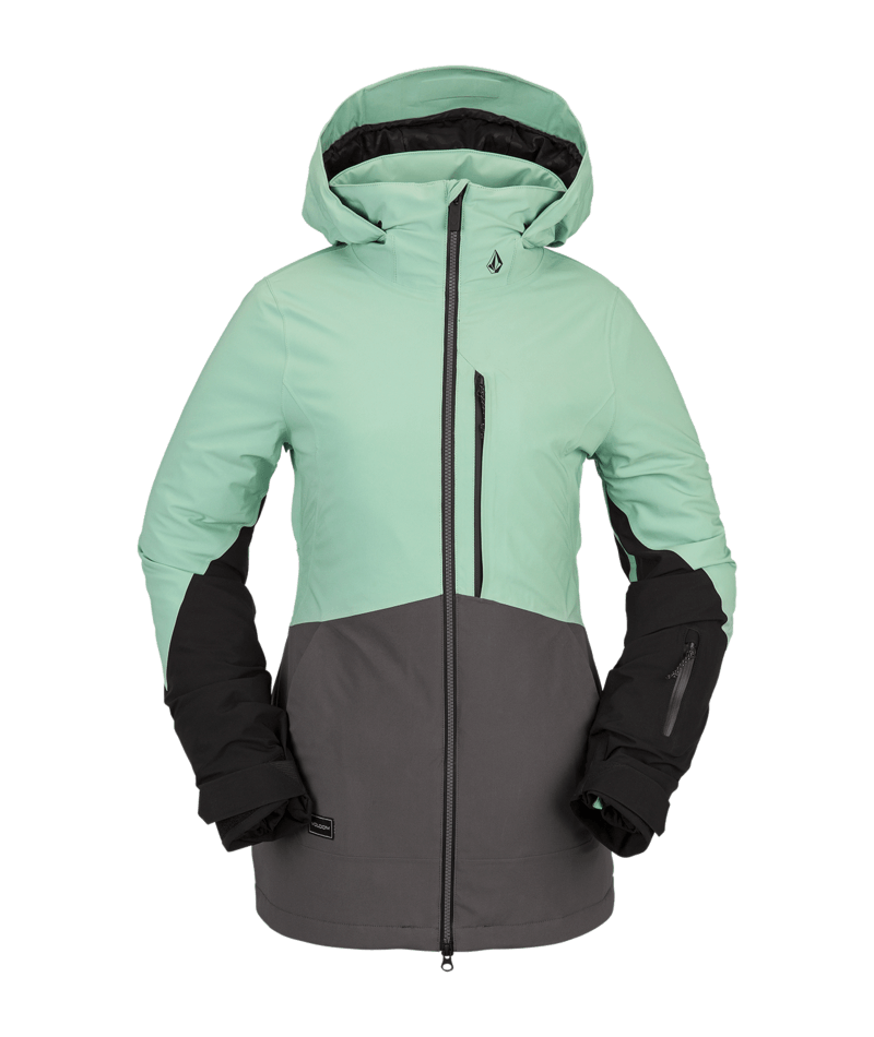 Volcom 3d Stretch Gore Jacket Green | Snowboard Gore-Tex | surfdevils.com