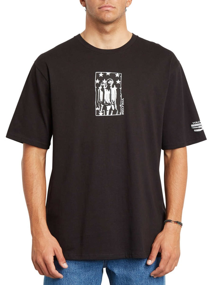 Volcom | Volcom Adgreedment RLX Tee Black  | Camisetas, Camisetas manga corta, Men, Ropa | 