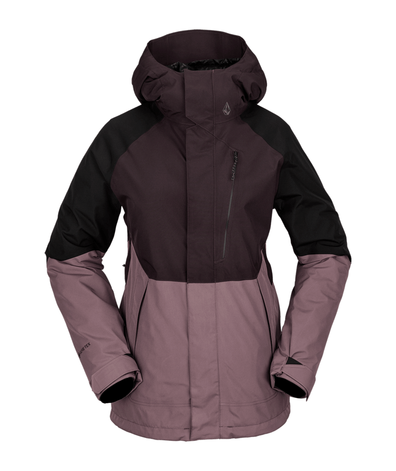 Volcom | Volcom Aris Gore-tex Jacket Black Plum  | Chaquetas, Snowboard, Women | 