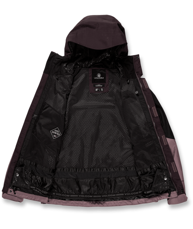 Volcom | Volcom Aris Gore-tex Jacket Black Plum  | Chaquetas, Snowboard, Women | 