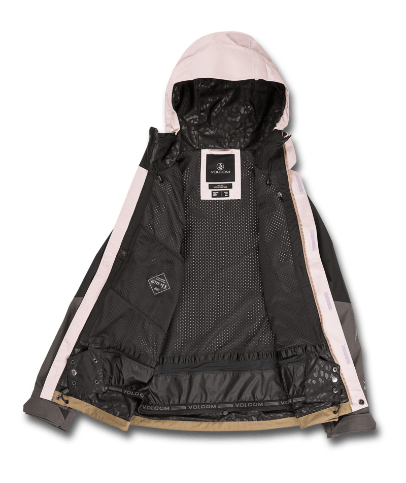 Volcom | Volcom Aris Gore-tex Jacket  | Chaquetas Nieve Mujer, Gore-tex, Shell Technical, Snowboard, Unisex, Women, Ykk Aquaguard, Zip-tech | 