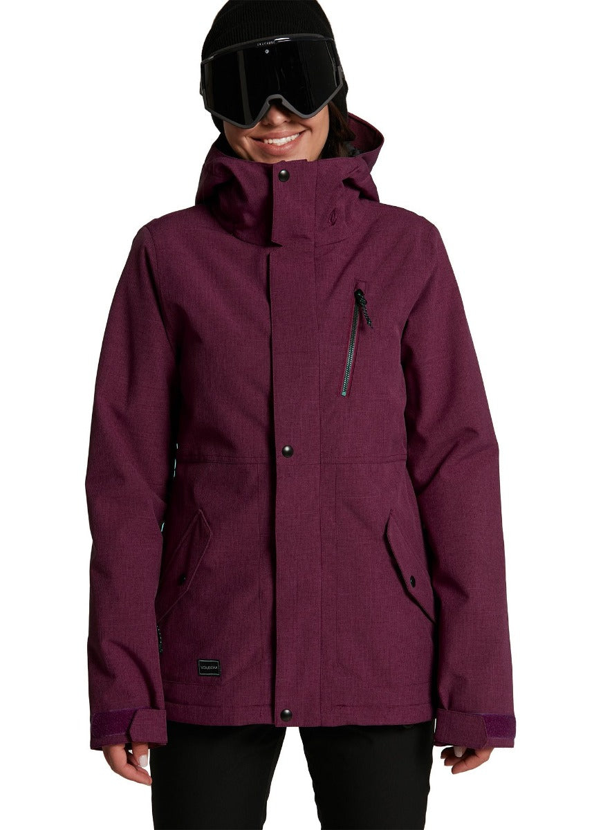 Volcom Ashlar Insulated Jacket Vibrant Purple | surfdevils.com