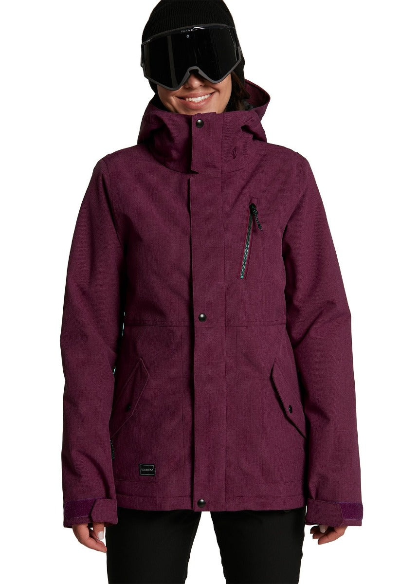 Volcom | Volcom Ashlar Insulated Jacket Vibrant Purple  | Chaquetas Nieve Mujer, Snowboard, Unisex, Women | 