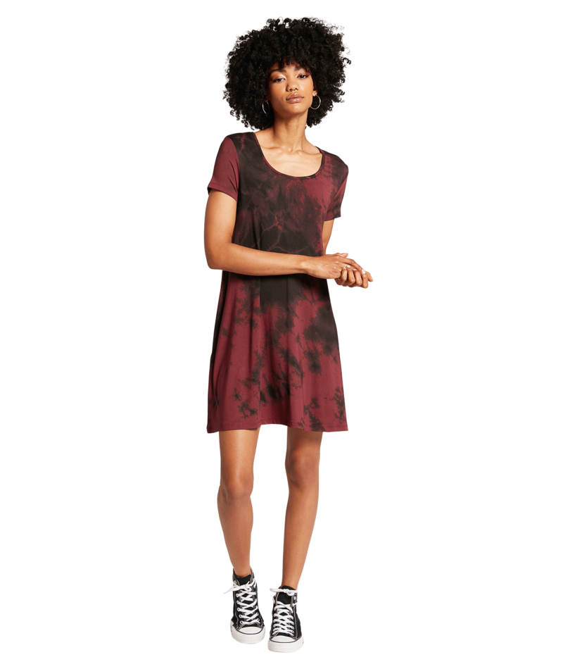 Volcom | Volcom Be Easy Babe Dress Auburn  | Ropa, Unisex, Vestidos, Women | 