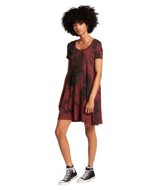 Volcom | Volcom Be Easy Babe Dress Auburn  | Ropa, Unisex, Vestidos, Women | 