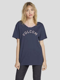 Volcom | Volcom Becomce Sea Navy  | Camisetas, Camisetas manga corta, Ropa, Women | 